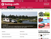 Tablet Screenshot of boringsmith.com